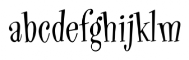 Hippyfreak Regular Font LOWERCASE