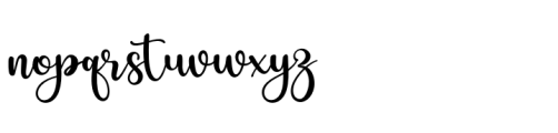 Hi ceribela Font LOWERCASE