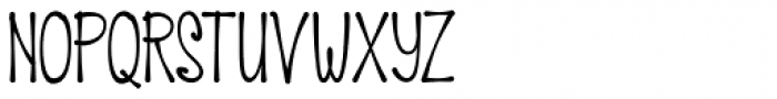HiTone Narrow Font UPPERCASE