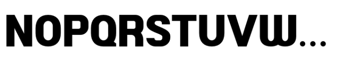 Hibbed Rd Black Font UPPERCASE