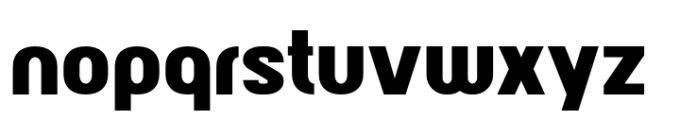 Hibbed Rd Black Font LOWERCASE