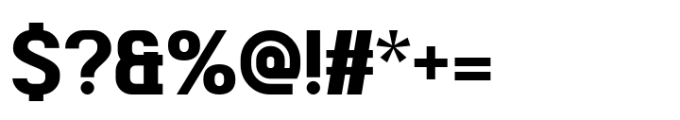Hibbed St Bold Font OTHER CHARS