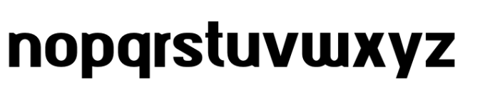 Hibbed St Bold Font LOWERCASE