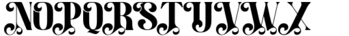 Hickenwitch Regular Font UPPERCASE