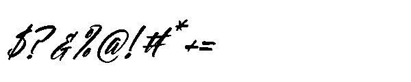 Hidden Chills Italic Italic Font OTHER CHARS