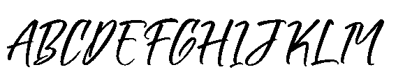 Hidden Chills Regular Font UPPERCASE