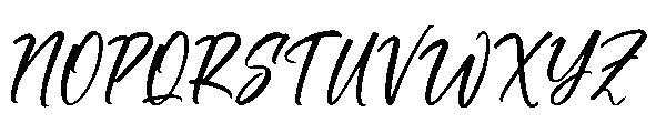 Hidden Chills Regular Font UPPERCASE