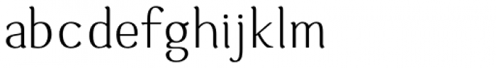 Hideko Light Font LOWERCASE