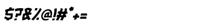 Hidetozhe Italic Font OTHER CHARS