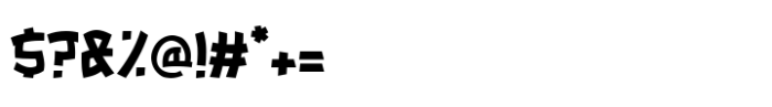 Hidetozhe Regular Font OTHER CHARS