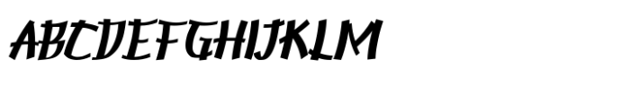 Hidetozhe Thin Italic Font UPPERCASE