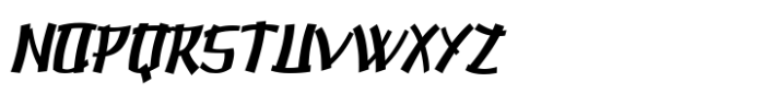 Hidetozhe Thin Italic Font UPPERCASE