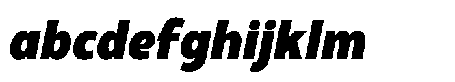 Hidophin Black Italic FONT