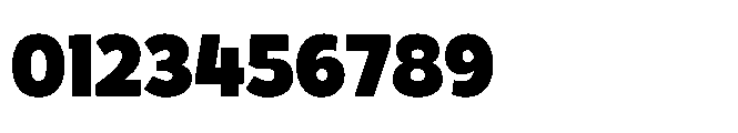 Hidophin Black Font OTHER CHARS
