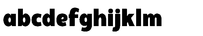 Hidophin Black FONT