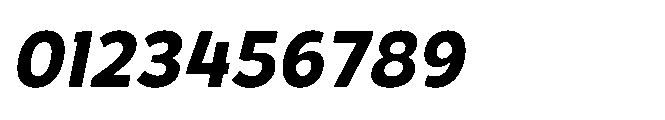 Hidophin Bold Italic Font OTHER CHARS