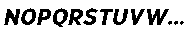 Hidophin Bold Italic Font UPPERCASE