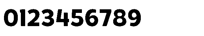 Hidophin Bold Font OTHER CHARS