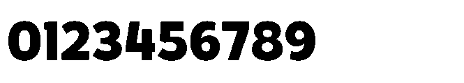 Hidophin Extra Bold Font OTHER CHARS