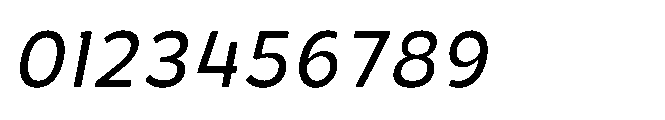 Hidophin Italic Font OTHER CHARS