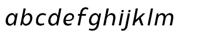 Hidophin Italic FONT