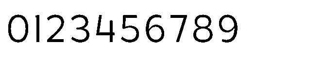 Hidophin Light Font OTHER CHARS