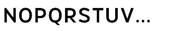 Hidophin Medium Font UPPERCASE