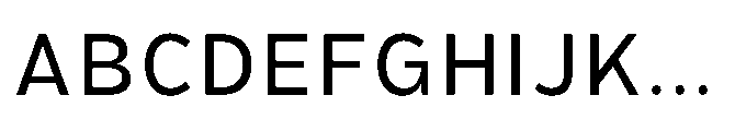 Hidophin Regular Font UPPERCASE