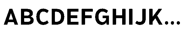 Hidophin Semi Bold Font UPPERCASE
