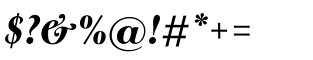 Hierophant Black Italic Font OTHER CHARS