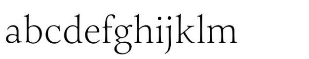 Hierophant Extra Light Font LOWERCASE