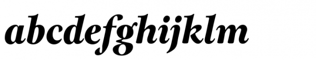 Hierophant VF Italic Font LOWERCASE