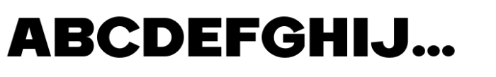 Hifty Black Font UPPERCASE