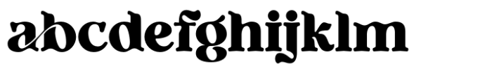 Higamlo Regular Font LOWERCASE