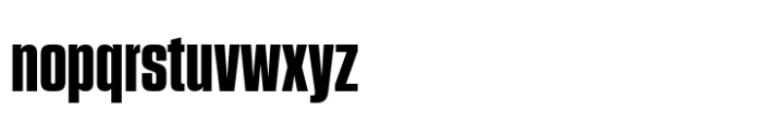 Higgs XBold Font LOWERCASE