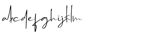High Billion Script FONT
