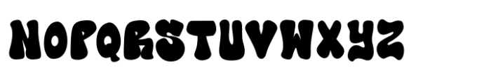 High Damage Regular Font UPPERCASE