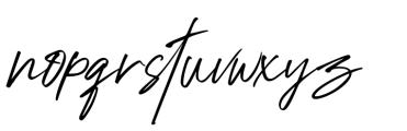 High Dreaming Regular Alternate Font LOWERCASE