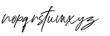 High Dreaming Regular Font LOWERCASE