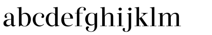 High Table Regular Font LOWERCASE