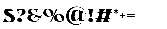 Highborn Gild Font OTHER CHARS