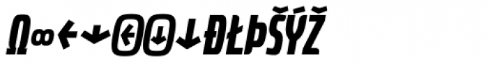 Highbus Bold Italic Expert Font UPPERCASE