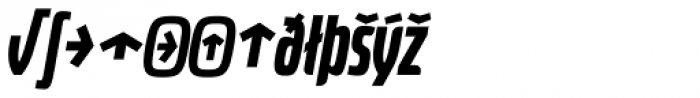 Highbus Bold Italic Expert Font LOWERCASE