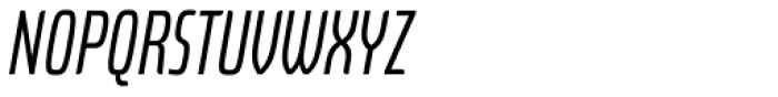 Highbus Light Italic Font UPPERCASE