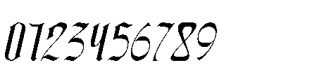 Highcrest Italic Font OTHER CHARS