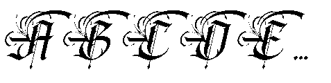 Highcrest Italic Font UPPERCASE