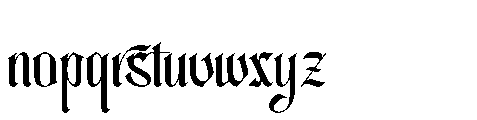 Highcrest Regular Font LOWERCASE