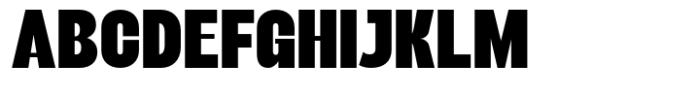 Highfat Font UPPERCASE
