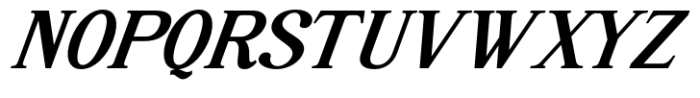 Highhope Serif Bold Italic Font UPPERCASE