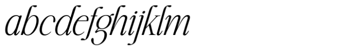 Highhope Serif Extra Light Italic FONT